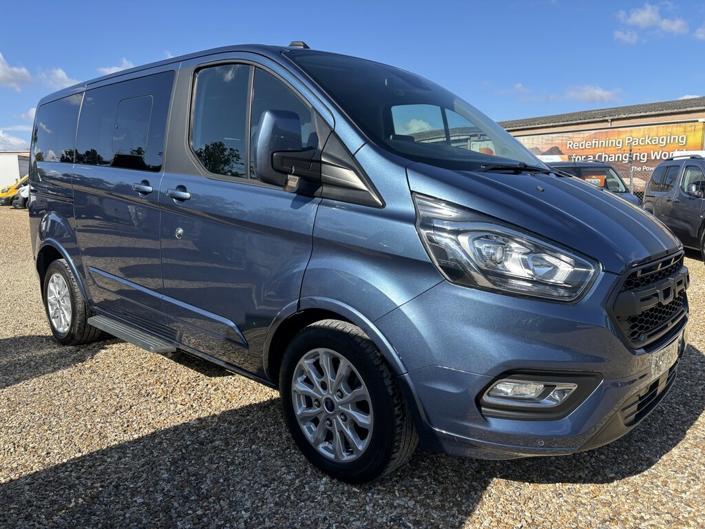 Ford Tourneo Custom Drive Transfer Wav Wheelchair Accessible Blue