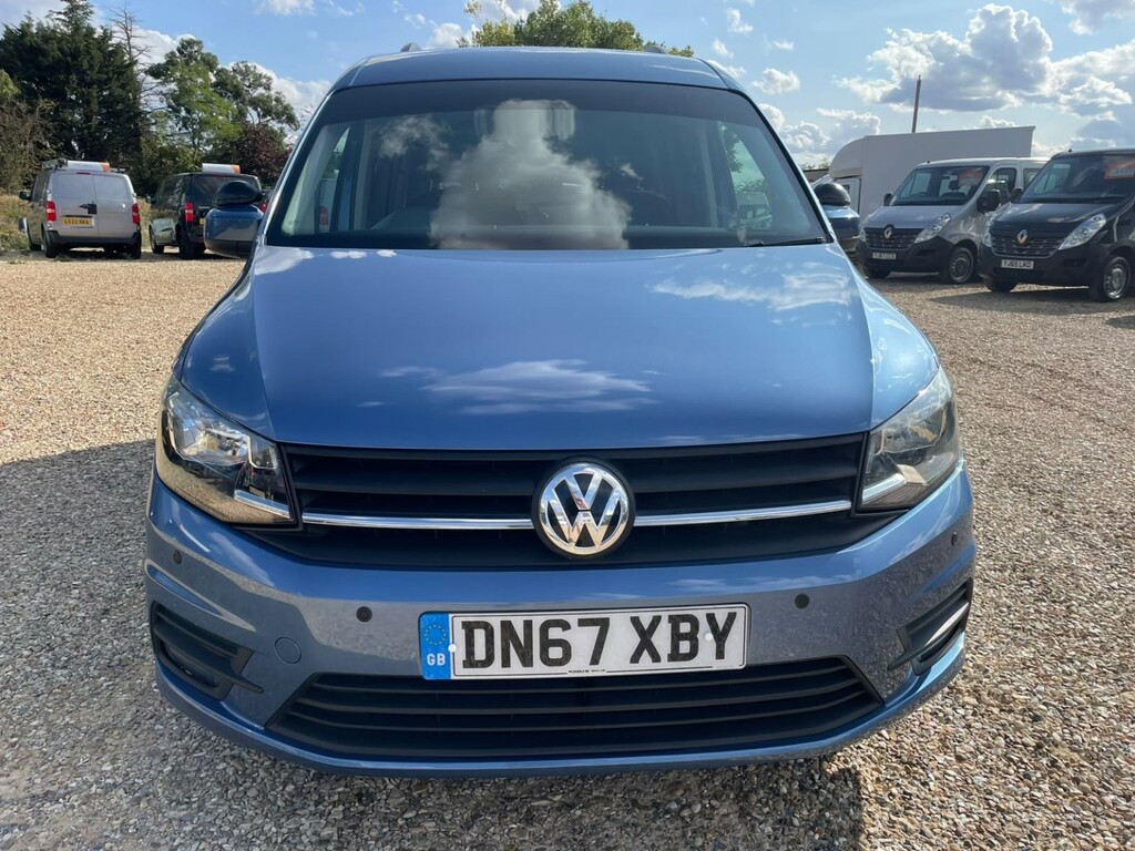 Volkswagen Caddy Life Wheelchair Accessible Vehicle Driver Transfer Wav DN67XBY Blue #6