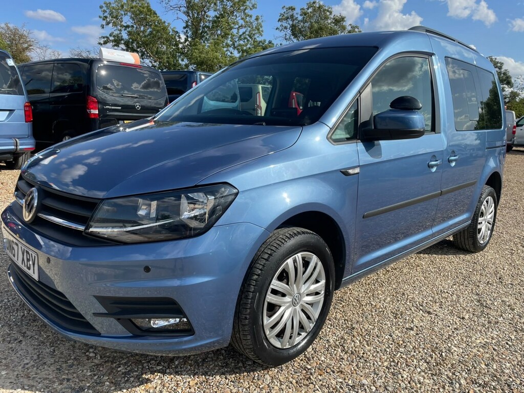 Volkswagen Caddy Life Wheelchair Accessible Vehicle Driver Transfer Wav DN67XBY Blue #5