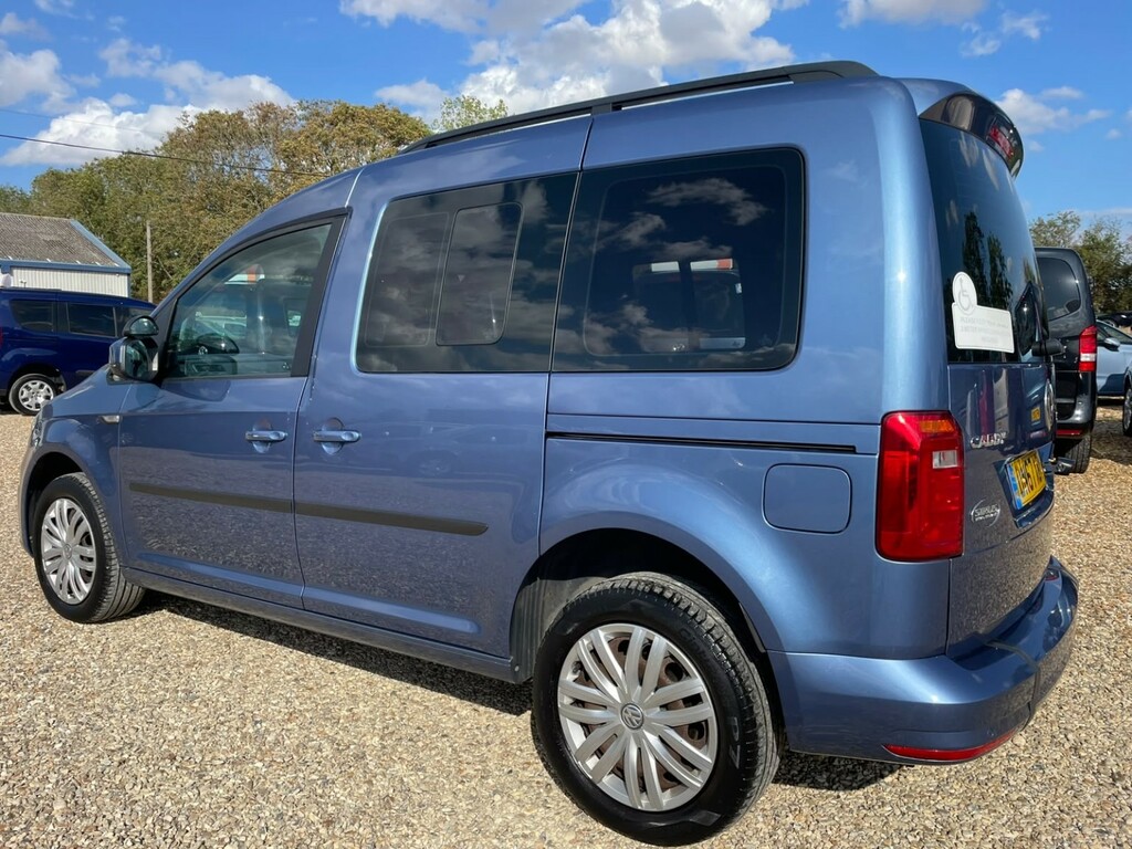 Volkswagen Caddy Life Wheelchair Accessible Vehicle Driver Transfer Wav DN67XBY Blue #4