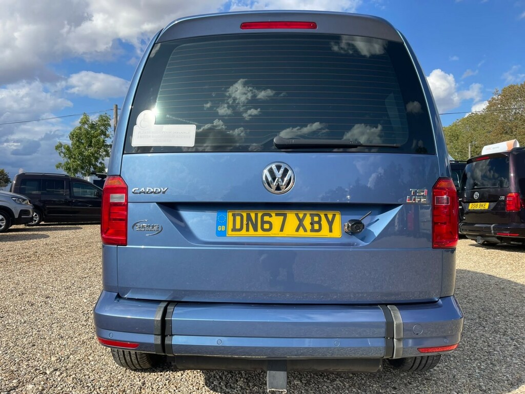Volkswagen Caddy Life Wheelchair Accessible Vehicle Driver Transfer Wav DN67XBY Blue #3