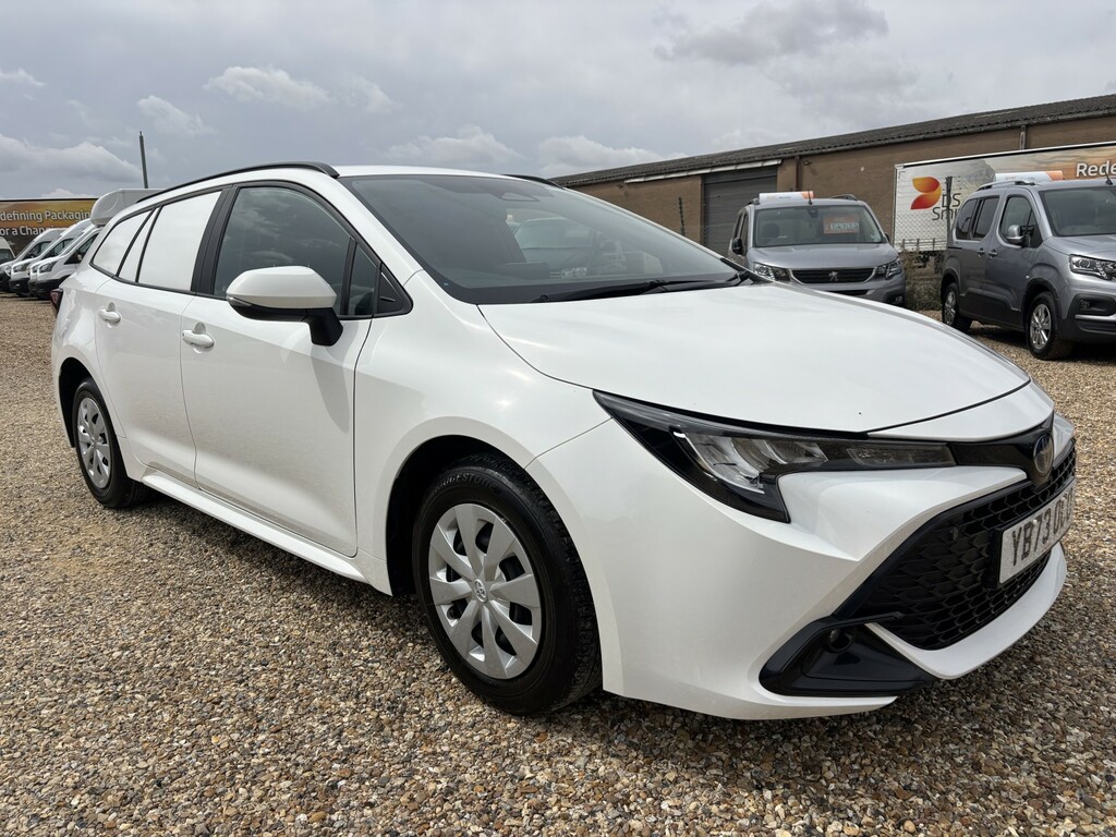 Toyota Corolla Car Derived Van 1.8 Vvt-h Ideal Security Dog Van White
