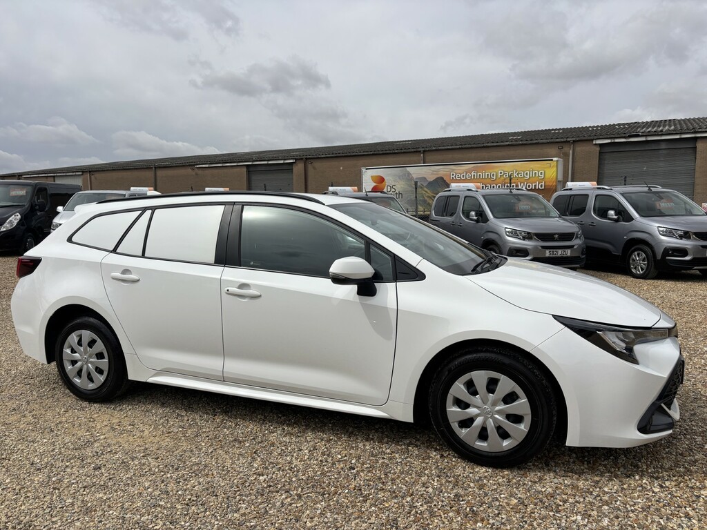 Toyota Corolla Car Derived Van 1.8 Vvt-h Ideal Security Dog Van YB73OCO White #2