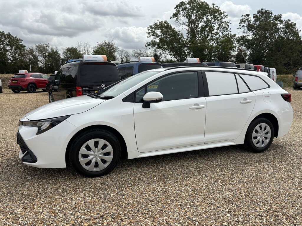 Toyota Corolla Car Derived Van 1.8 Vvt-h Ideal Security Dog Van YB73OCO White #6
