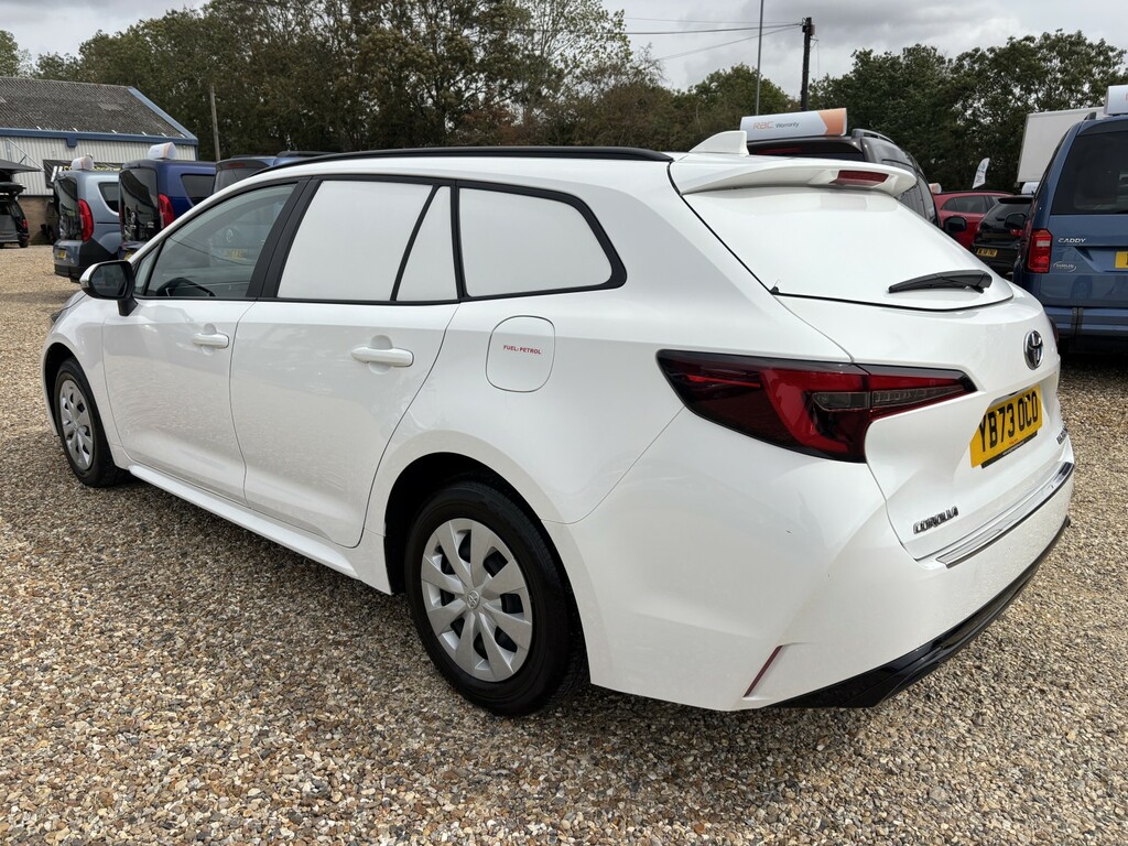 Toyota Corolla Car Derived Van 1.8 Vvt-h Ideal Security Dog Van YB73OCO White #5