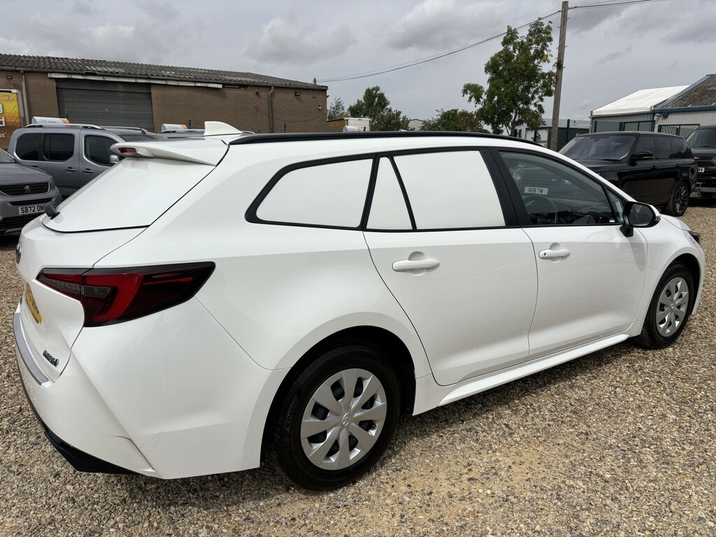 Toyota Corolla Car Derived Van 1.8 Vvt-h Ideal Security Dog Van YB73OCO White #3