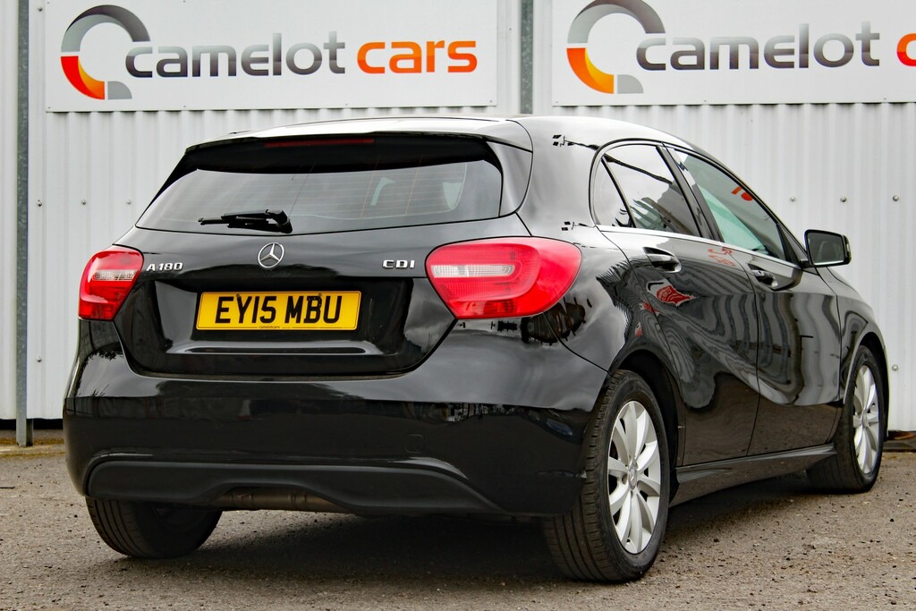 Mercedes-Benz A Class 1.5 A180 Cdi Eco Se EY15MBU Black #6