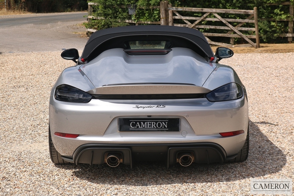 Porsche 718 Spyder Rs Silver #6