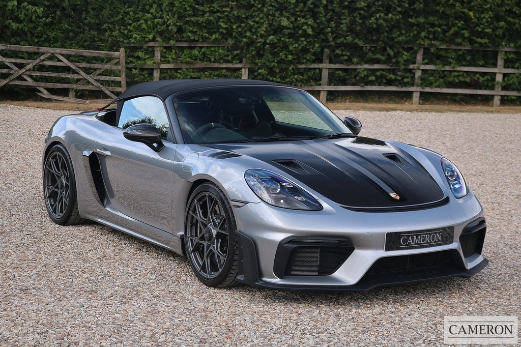 Porsche 718 Spyder Rs Silver #2