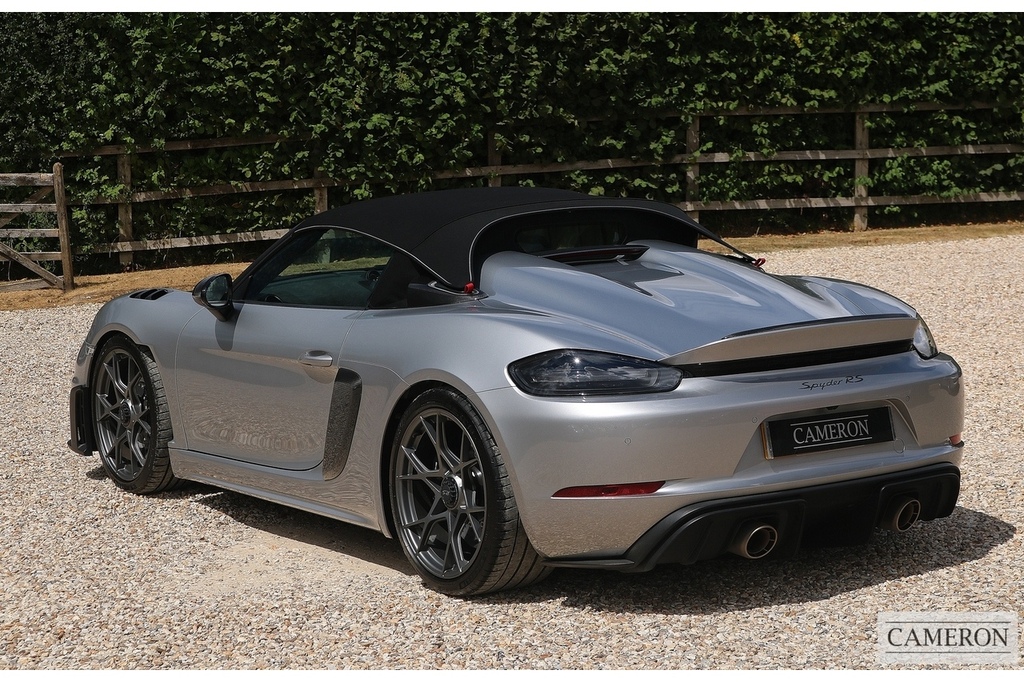 Porsche 718 Spyder Rs Silver #3