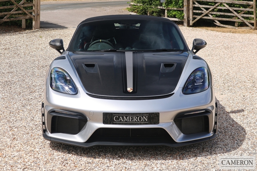 Porsche 718 Spyder Rs Silver #5