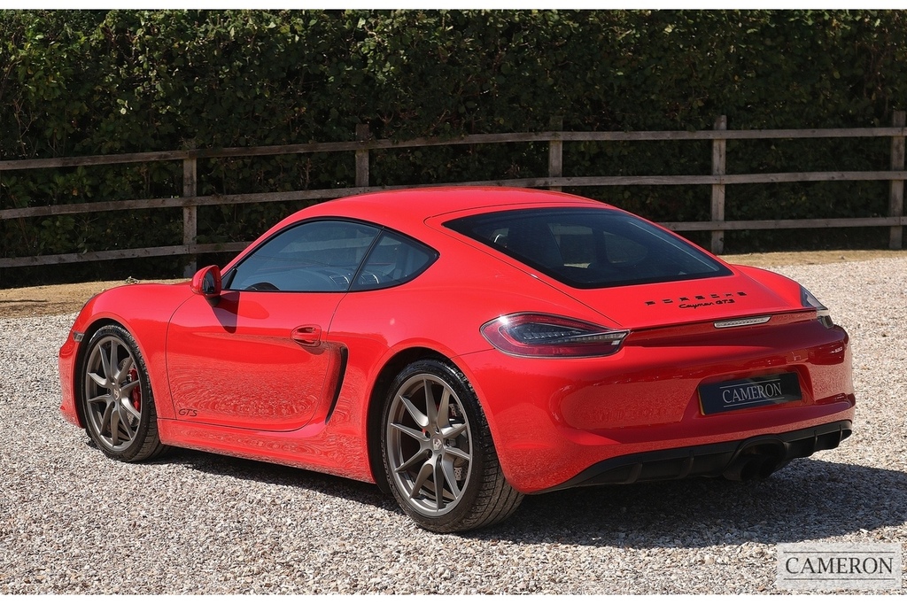 Porsche Cayman 981 3.4 Gts Red #3