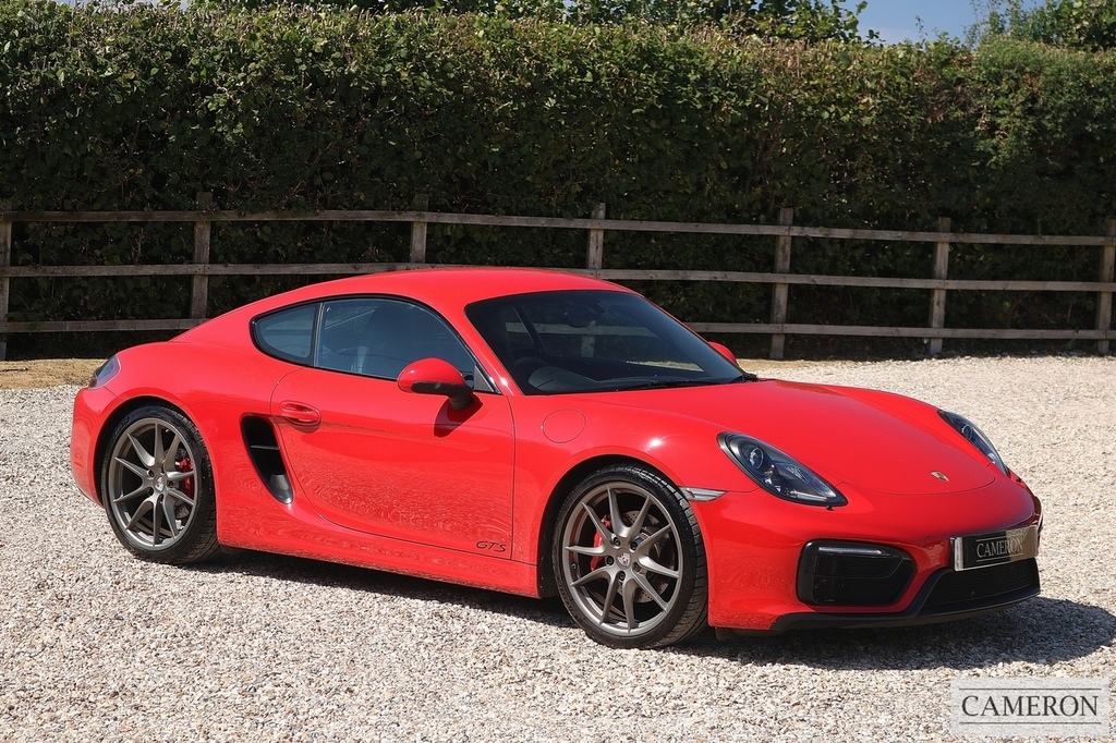 Porsche Cayman 981 3.4 Gts Red #2