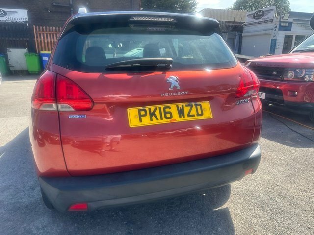 Peugeot 2008 1.6 Bluehdi Active Suv Euro 6 7 Red #5