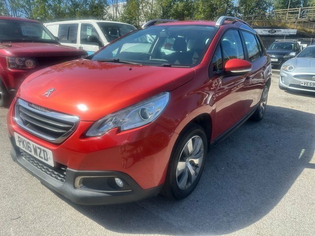 Peugeot 2008 1.6 Bluehdi Active Suv Euro 6 7 Red #3