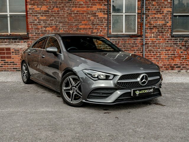 Mercedes-Benz CLA Class 2019 1.3 Cla200 Amg Line Coupe 7G-dct NL69FFB Grey