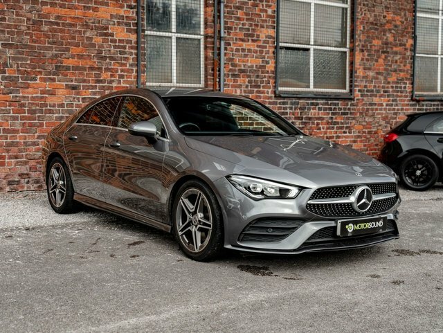 Mercedes-Benz CLA Class 2019 1.3 Cla200 Amg Line Coupe 7G-dct NL69FFB Grey #2