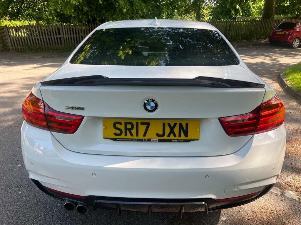 BMW 4 Series 2.0 420D M Sport Xdrive Euro 6 S S White #4