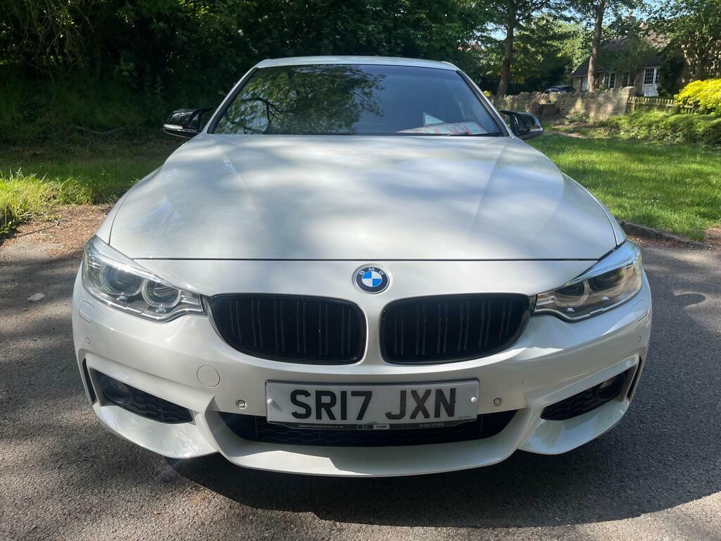 BMW 4 Series 2.0 420D M Sport Xdrive Euro 6 S S White #2