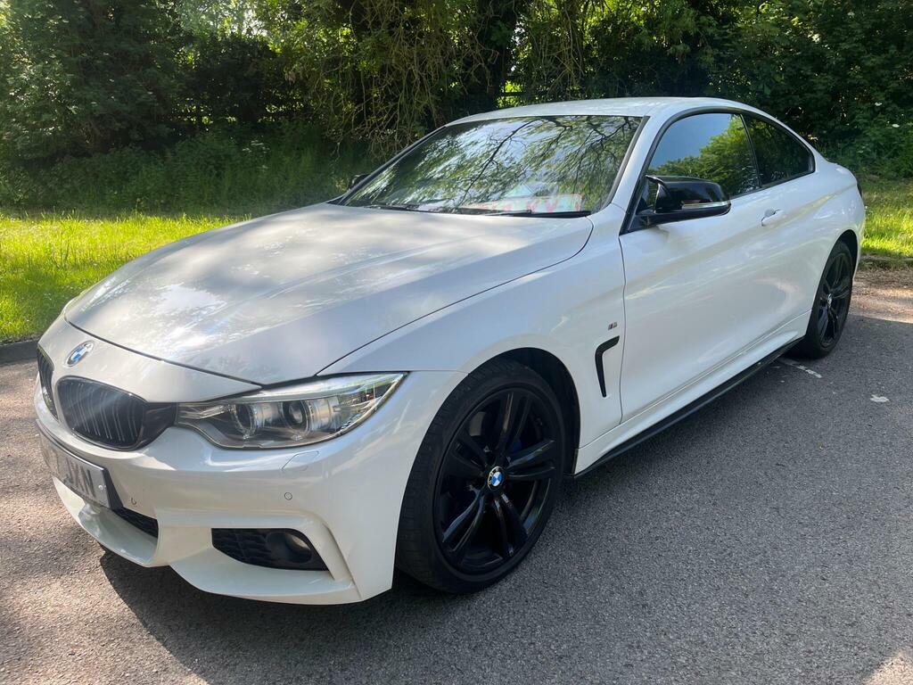 BMW 4 Series 2.0 420D M Sport Xdrive Euro 6 S S White #6