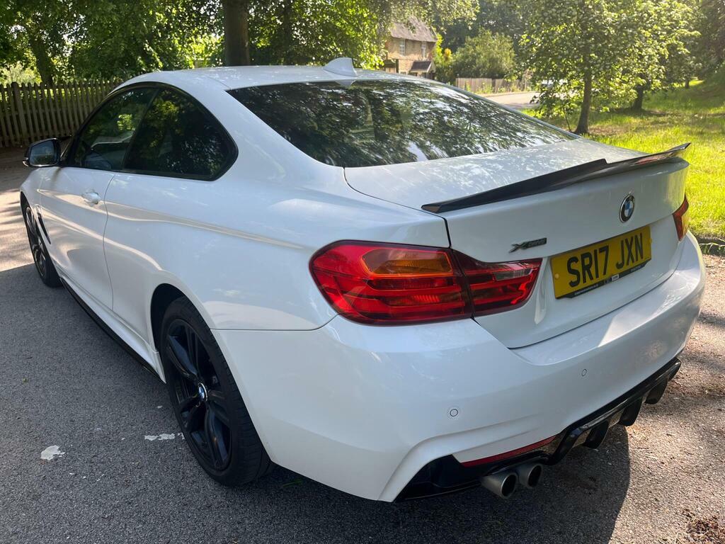 BMW 4 Series 2.0 420D M Sport Xdrive Euro 6 S S White #3