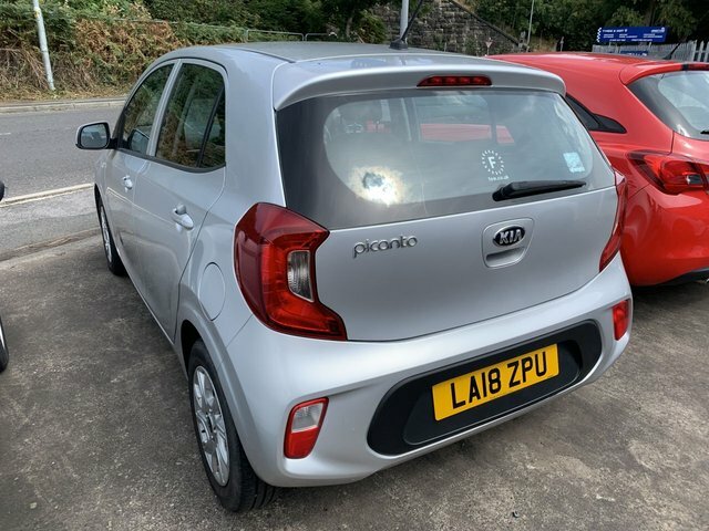 Kia Picanto 1.0 2 Hatchback Euro 6 66 Bhp LA18ZPU Silver #4