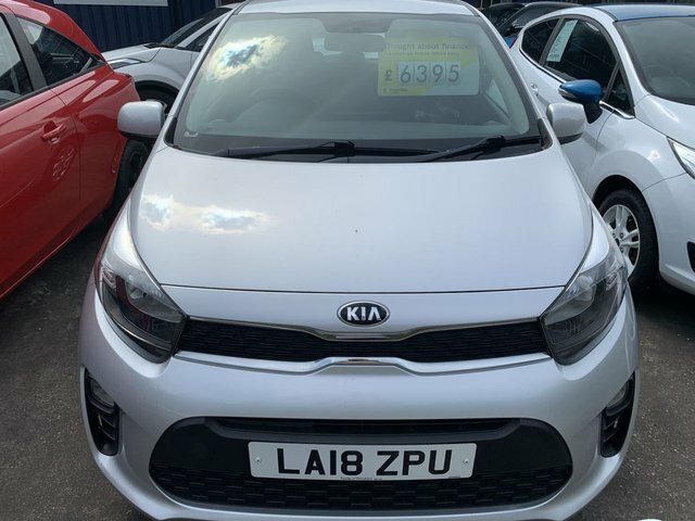 Kia Picanto 1.0 2 Hatchback Euro 6 66 Bhp LA18ZPU Silver #2