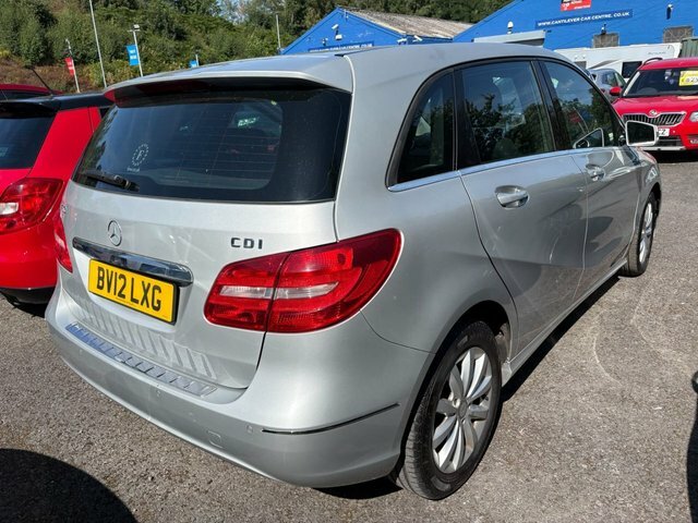 Mercedes-Benz B Class 1.8 B180 Cdi Blueefficiency Se Mpv Manu Silver #5