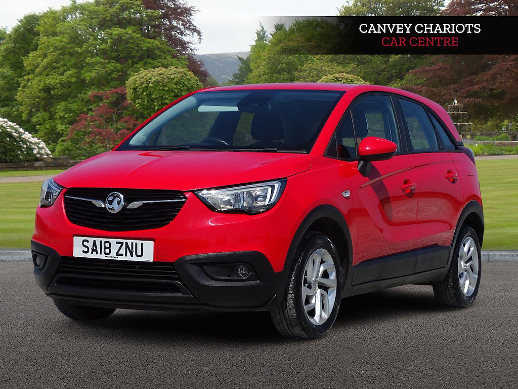 Vauxhall Crossland X 1.6 Turbo D Ecotec Se Nav Euro 6 Ss Red #3