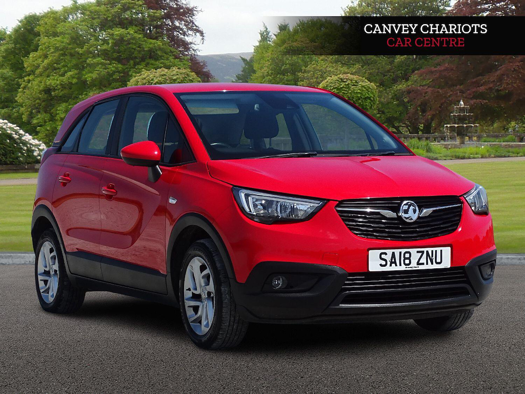 Vauxhall Crossland X 1.6 Turbo D Ecotec Se Nav Euro 6 Ss Red