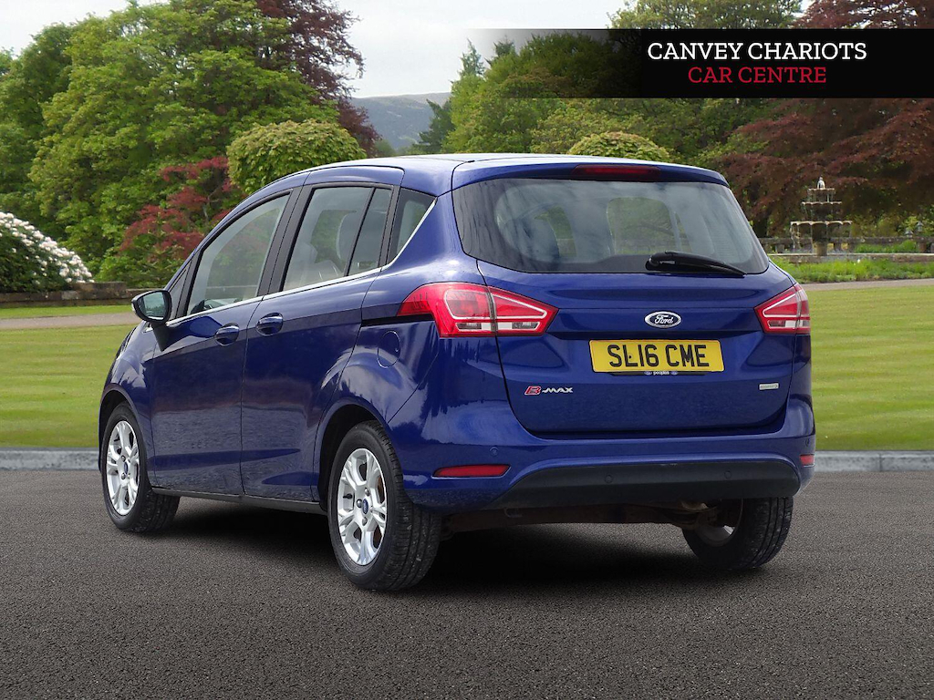 Ford B-Max 1.0T Ecoboost Zetec Euro 5 Ss SL16CME Blue #4