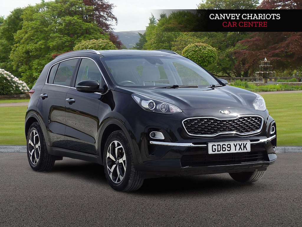 Kia Sportage 1.6 Crdi Ecodynamics 2 Dct Euro 6 Ss GD69YXK Black #3