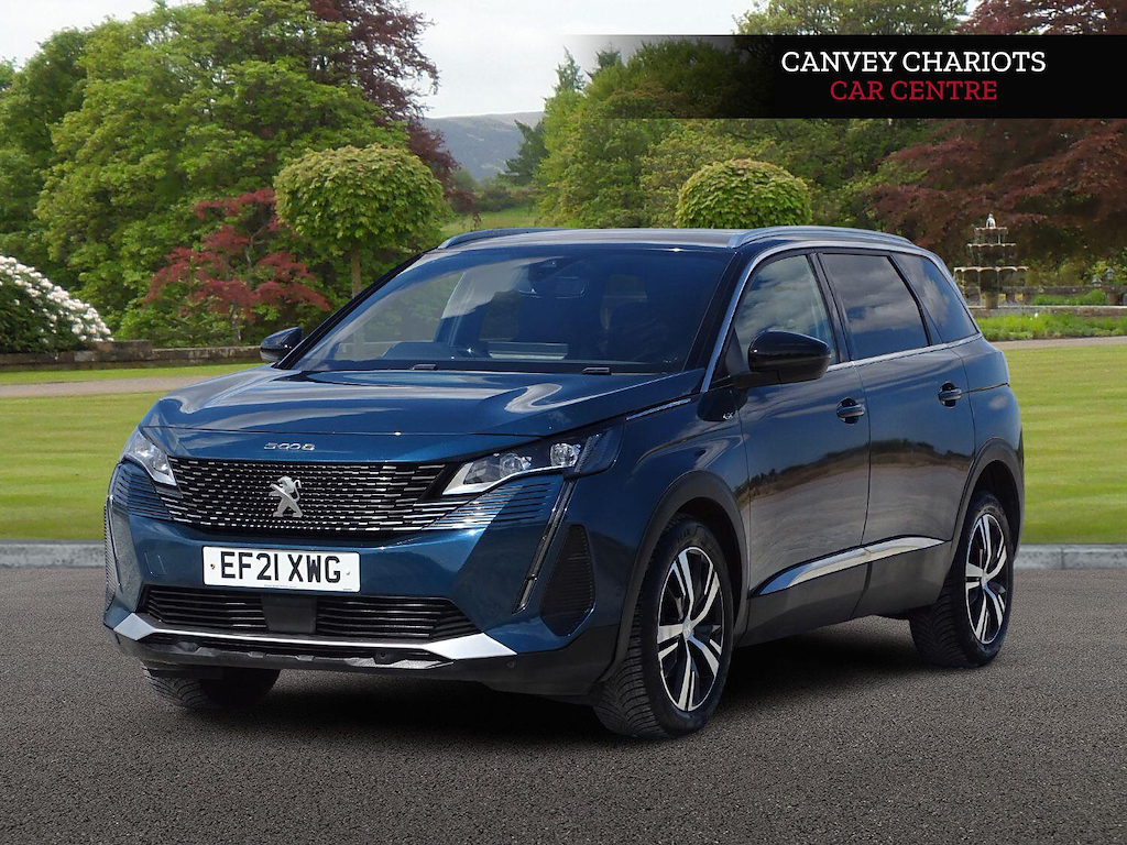 Peugeot 5008 1.2 Puretech Gt Eat Euro 6 Ss EF21XWG Blue #3