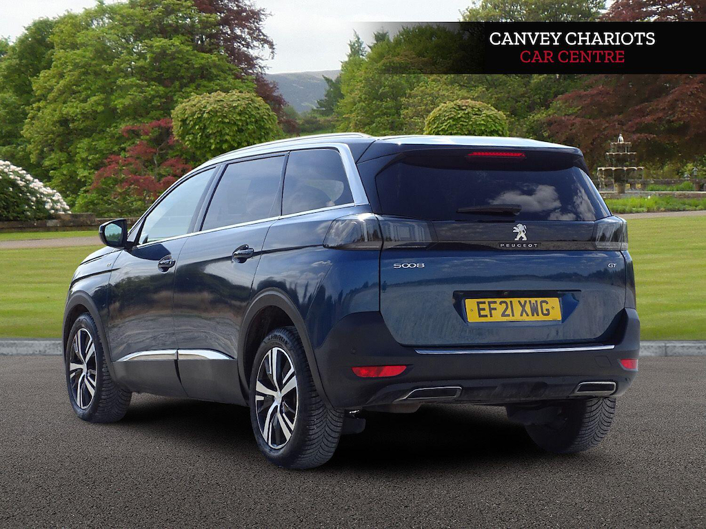 Peugeot 5008 1.2 Puretech Gt Eat Euro 6 Ss EF21XWG Blue #4