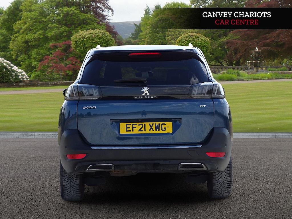 Peugeot 5008 1.2 Puretech Gt Eat Euro 6 Ss EF21XWG Blue #6