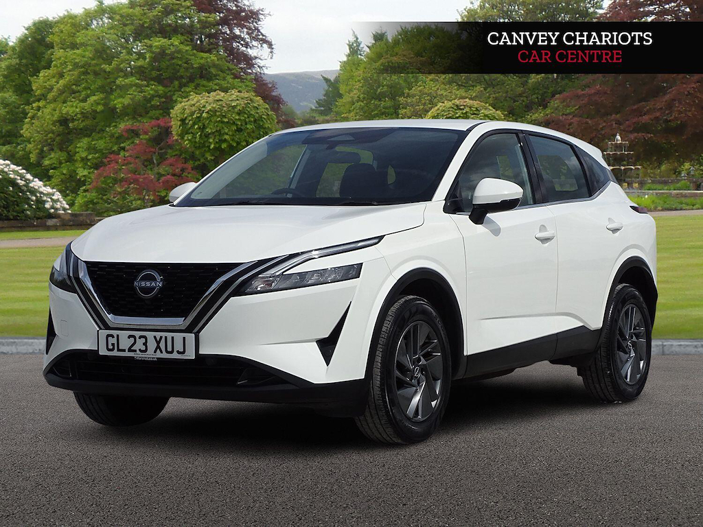 Nissan Qashqai 1.3 Dig-t Mhev Acenta Premium Euro 6 Ss White