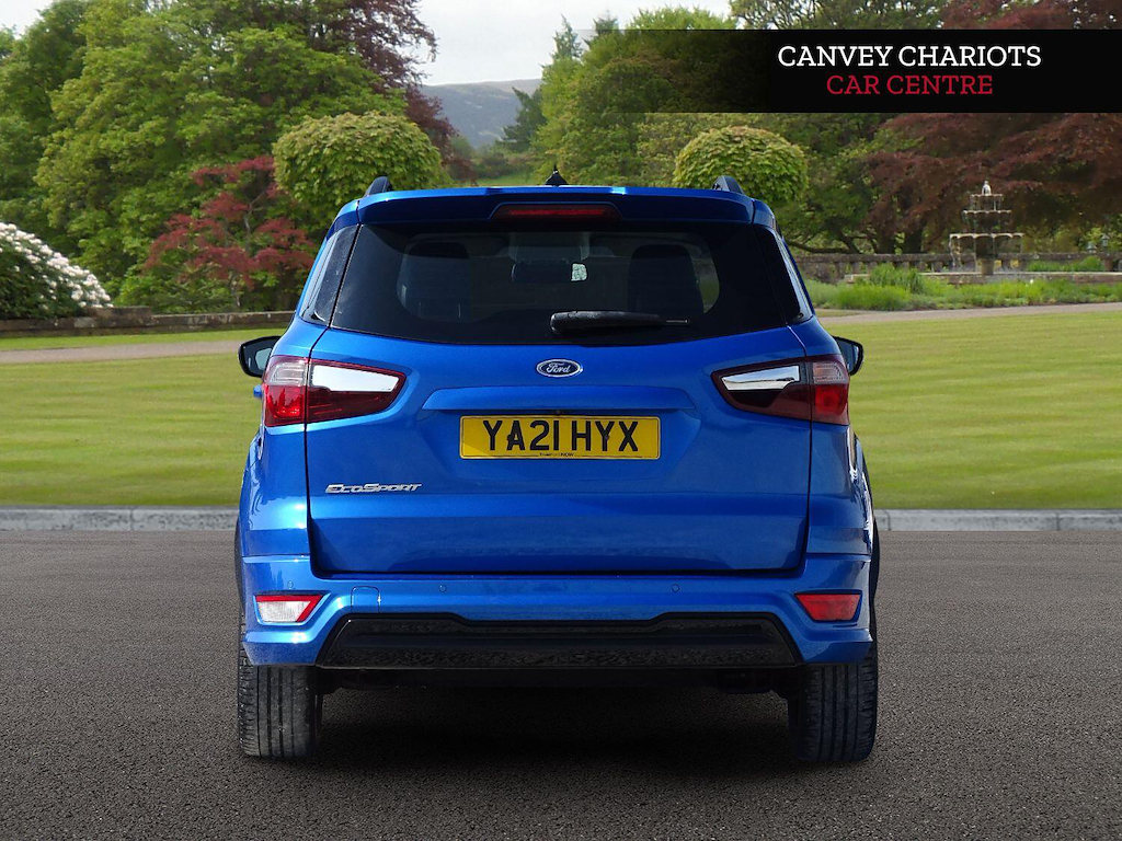 Ford Ecosport 1.0T Ecoboost St-line Euro 6 Ss YA21HYX Blue #6