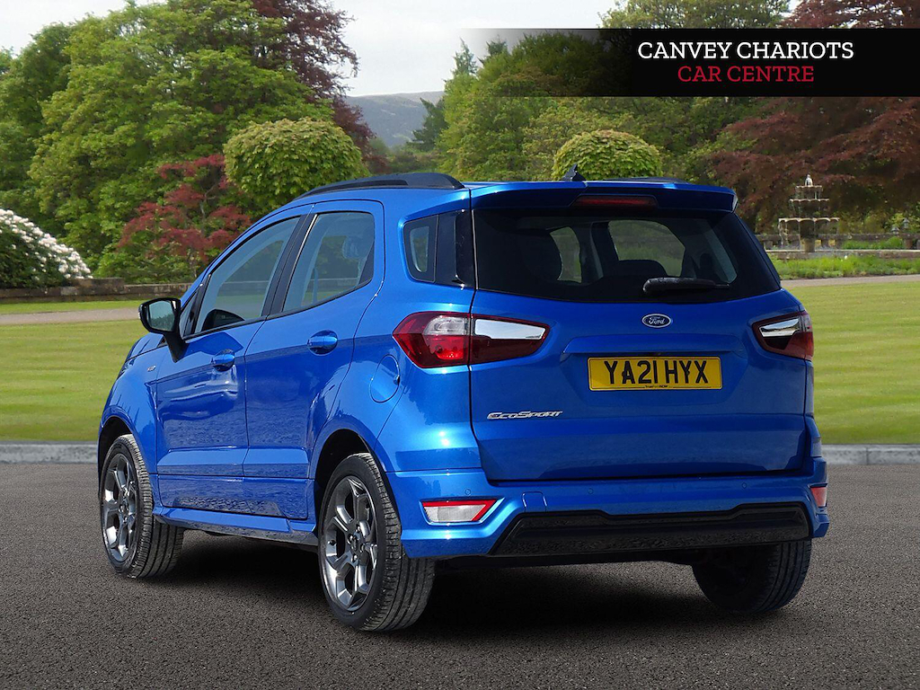 Ford Ecosport 1.0T Ecoboost St-line Euro 6 Ss YA21HYX Blue #4