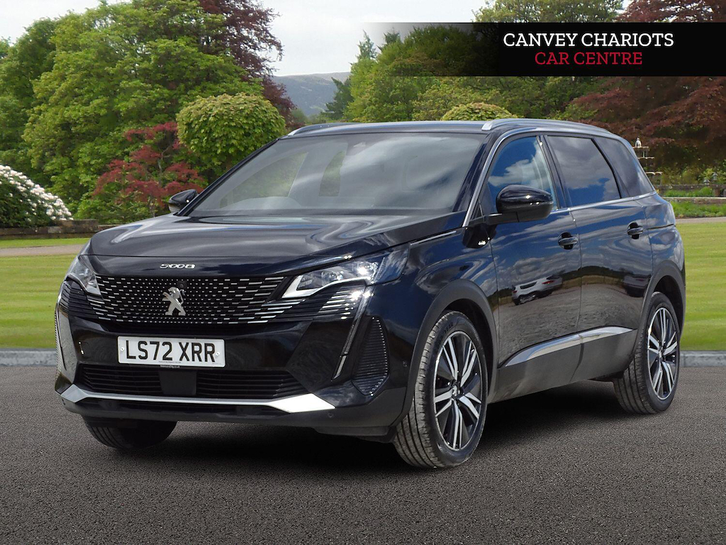 Peugeot 5008 1.2 Puretech Gt Premium Eat Euro 6 Ss LS72XRR Black #2