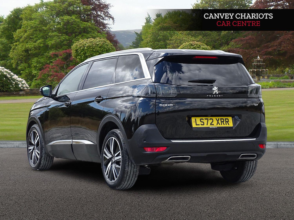 Peugeot 5008 1.2 Puretech Gt Premium Eat Euro 6 Ss LS72XRR Black #4