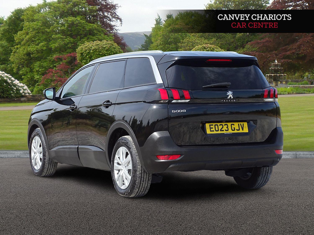 Peugeot 5008 1.5 Bluehdi Active Premium Eat Euro 6 Ss EO23GJV Black #4
