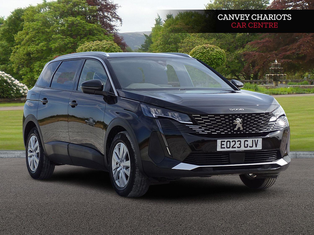 Peugeot 5008 1.5 Bluehdi Active Premium Eat Euro 6 Ss EO23GJV Black #2