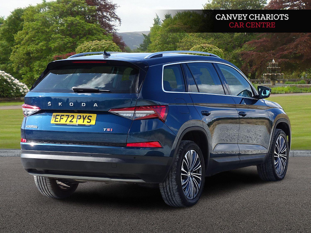Skoda Kodiaq 1.5 Tsi Act Se L Executive Dsg Euro 6 Ss 7 EF72PYS Blue #3