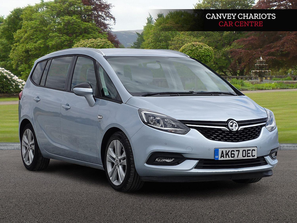 Vauxhall Zafira Tourer 1.4I Turbo Sri Nav Euro 6 Silver