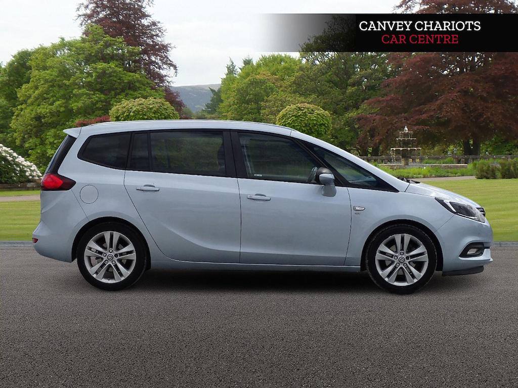 Vauxhall Zafira Tourer 1.4I Turbo Sri Nav Euro 6 Silver #5