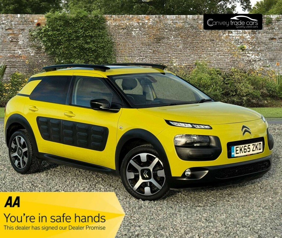 Citroen C4 Cactus Hatchback 1.2 Puretech Flair Etg5 Euro 6 Ss EK65ZKD Yellow