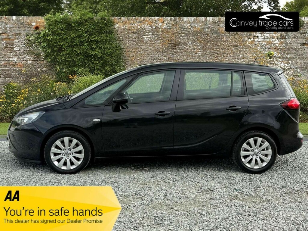 Vauxhall Zafira Tourer Mpv 1.6 Cdti Ecoflex Design Euro 6 Ss 2016 Black #3
