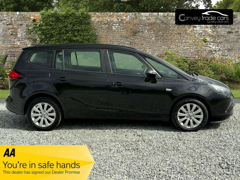 Vauxhall Zafira Tourer Mpv 1.6 Cdti Ecoflex Design Euro 6 Ss 2016 Black #4