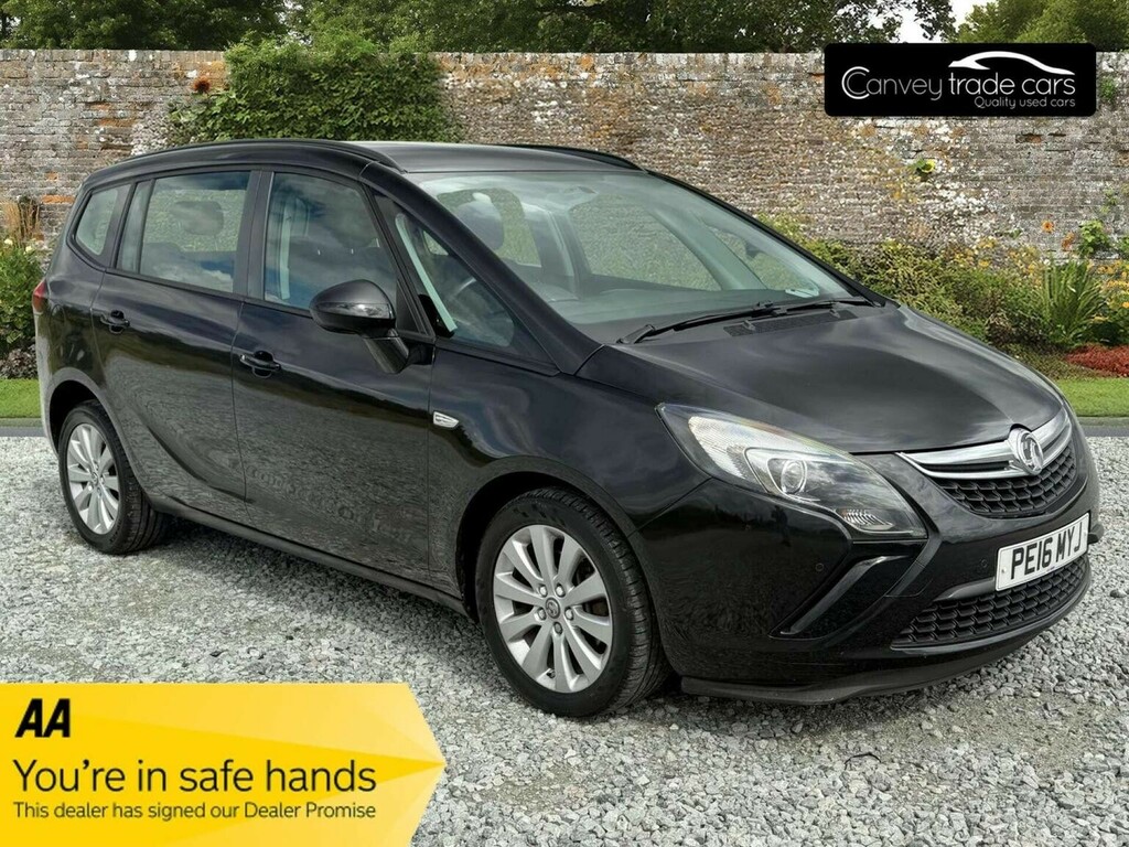 Vauxhall Zafira Tourer Mpv 1.6 Cdti Ecoflex Design Euro 6 Ss 2016 Black
