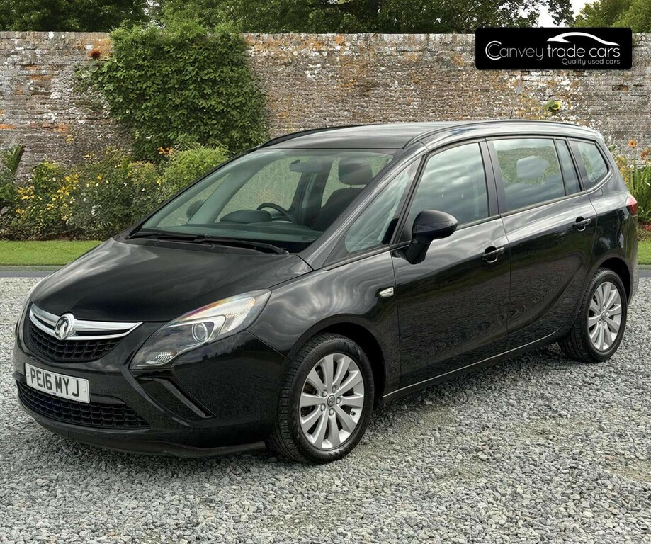 Vauxhall Zafira Tourer Mpv 1.6 Cdti Ecoflex Design Euro 6 Ss 2016 Black #5